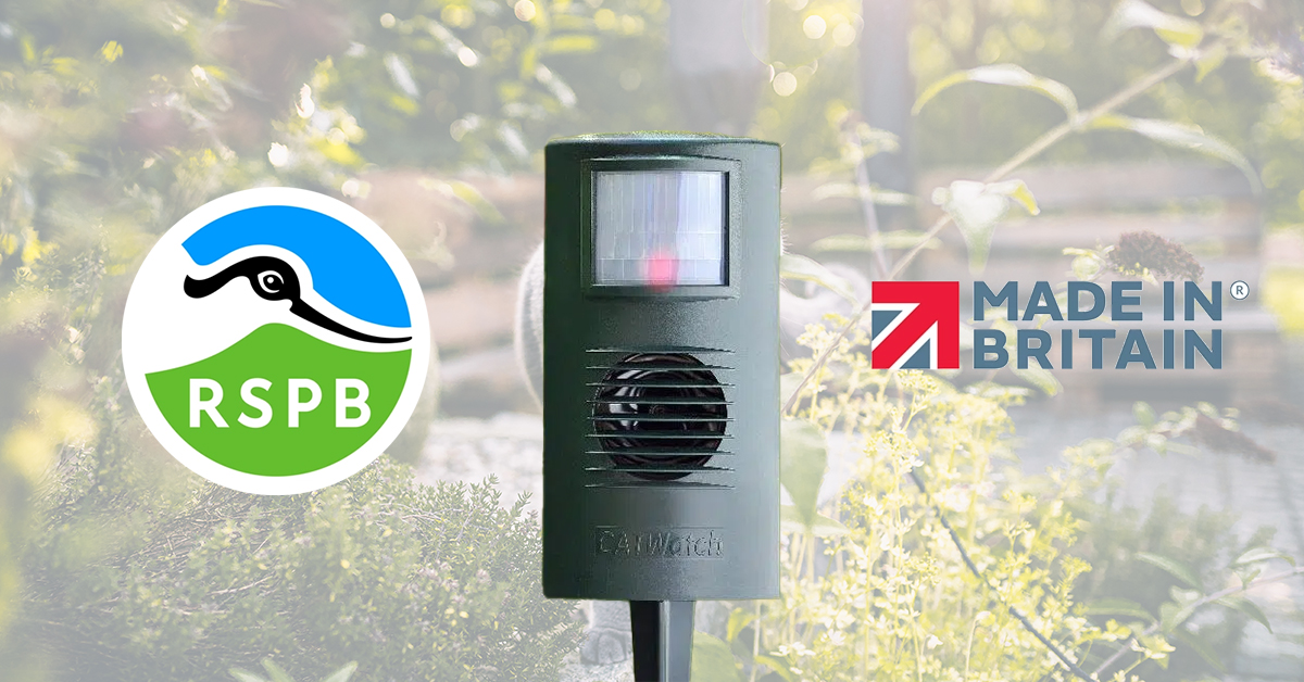 CATWatch RSPB Approved Ultrasonic Cat Deterrent - CATWatch
